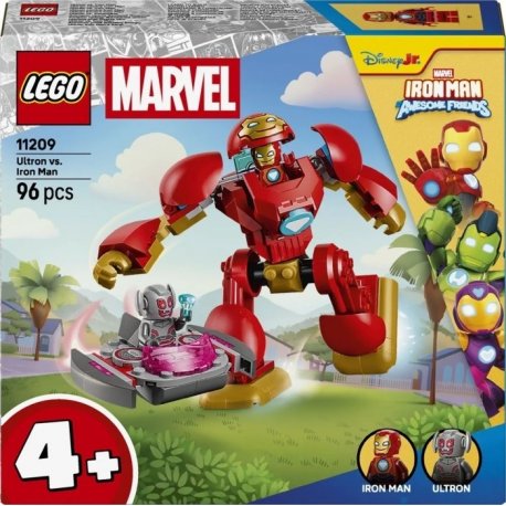 Конструктор LEGO Disney Junior Marvel Альтрон проти Залізної Людини (11209)
