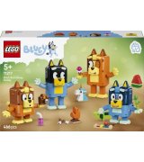 Конструктор LEGO Bluey Сім'я Блуї з кубиків (11217)