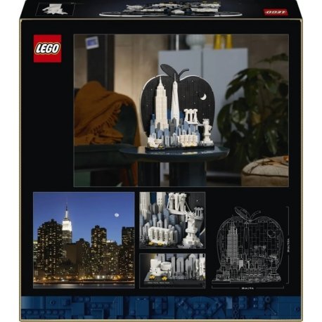Конструктор LEGO Architecture Нью-Йорк — «Велике яблуко» (21066)
