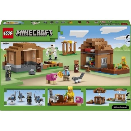 Конструктор LEGO Minecraft Напад викликача на село (21596)