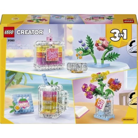 Конструктор LEGO Creator Флакон для духов с цветочным декором (31383)