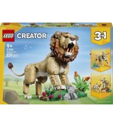 Конструктор LEGO Creator Дикі тварини: Величний лев (31386)