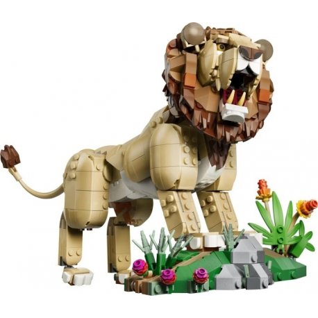 Конструктор LEGO Creator Дикі тварини: Величний лев (31386)