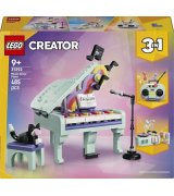 Конструктор LEGO Creator Музыкальный декор «Фортепиано с котом» (31392)
