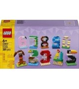 Конструктор LEGO Ideas Цифри на день народження (40807)