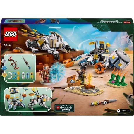 Конструктор LEGO Horizon Aloy и Varl против Shell-Walker и Sawtooth (77037)