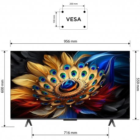 Телевизор TCL 98" 4K QLED TV (98C655)