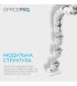 Органайзер для кабелів OfficePro CM630B White (CM630W)