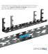 Органайзер для зберігання кабелів OfficePro CT690B Black (CT690B)