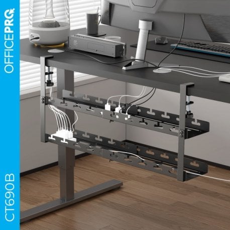 Органайзер для хранения кабелей OfficePro CT690B Black (CT690B)