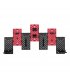 Настольный органайзер OfficePro WO1080B Black/Red (WO1080B)