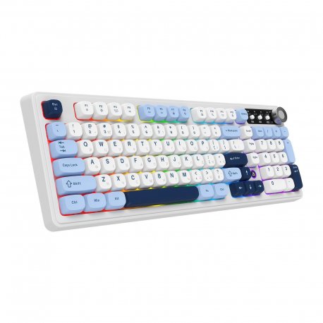 Клавіатура ігрова Ajazz AF98 PLUS Glacier Blue (AF98-PLUS-GB)