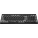 Клавіатура бездротова OfficePro Black (SK985B)
