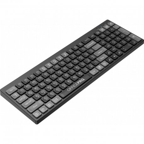 Клавіатура бездротова OfficePro Black (SK985B)