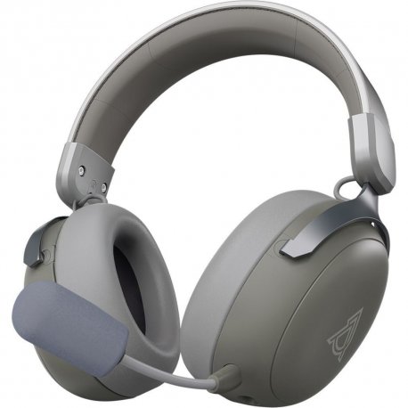 Ігрові гарнітура Ajazz AHM08 MAX Gray/White (AHM08-MAX-GW)