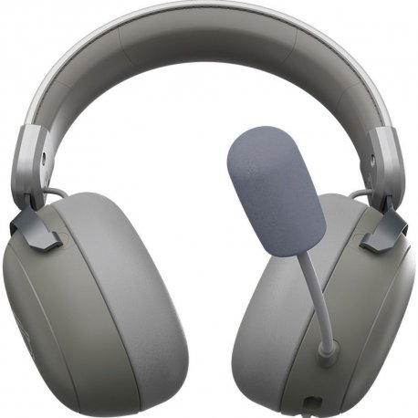 Ігрові гарнітура Ajazz AHM08 MAX Gray/White (AHM08-MAX-GW)