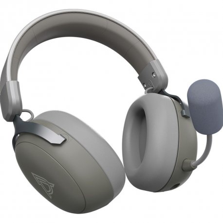 Ігрові гарнітура Ajazz AHM08 MAX Gray/White (AHM08-MAX-GW)