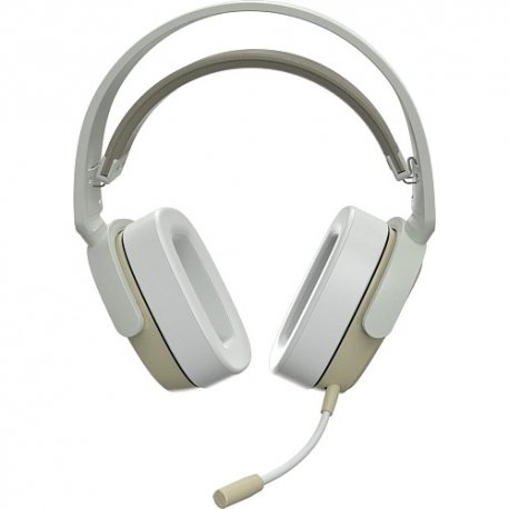 Ігрові гарнітура Ajazz AHM09 MAX Gray/White (AHM09-MAX-GW)