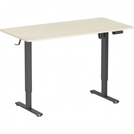 Компьютерный стол с электрорегулировкой высоты OfficePro ODE1470LWB Light Wood/Black (ODE1470LWB)