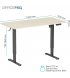 Компьютерный стол с электрорегулировкой высоты OfficePro ODE1470LWB Light Wood/Black (ODE1470LWB)