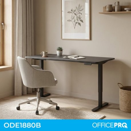 Компьютерный стол с электрорегулировкой высоты OfficePro ODE1880B Black (ODE1880B)