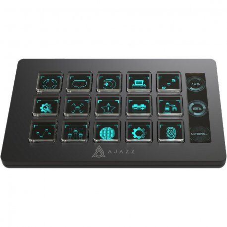 Контроллер Ajazz Stream Deck AKP153E-B Black (AKP153E-B)