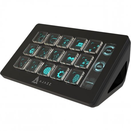 Контроллер Ajazz Stream Deck AKP03E-B USB Black (AKP03E-B)