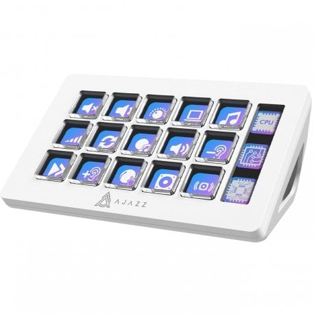 Контроллер Ajazz Stream Deck AKP153E-W White (AKP153E-W)
