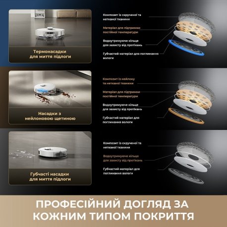 Робот-пылесос Dreame Bot Matrix 10 Pro Black (RLM61HE-Bl)