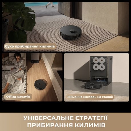 Робот-пилосос Dreame Bot Matrix 10 Pro Black (RLM61HE-Bl)