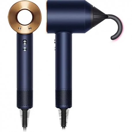 Фен Dyson HD07 Supersonic Straight+Wavy Прусський синій/Насичений мідний (113277-01) EU