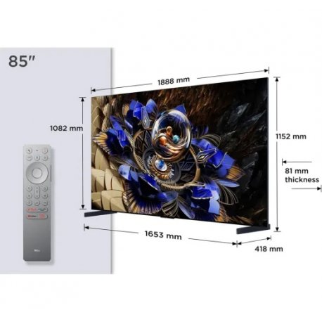Телевизор TCL 85" Premium Mini LED TV Google Smart (85X11K)
