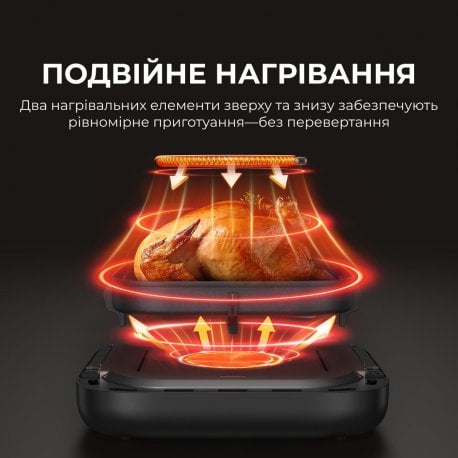 Мультипечь Mova AeroChef FD10 Pro Black (VFF12A-BL-S)