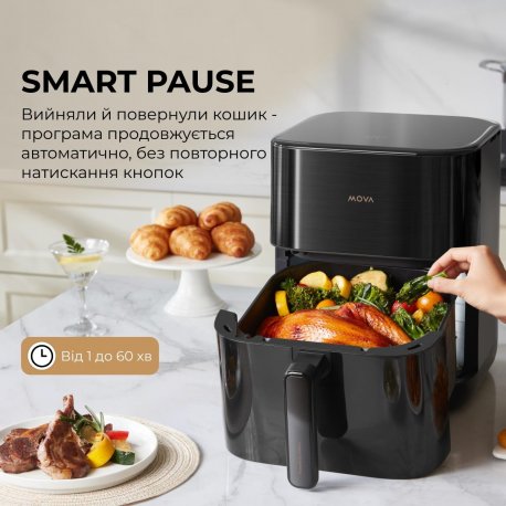 Мультипечь Mova AeroChef FD10 Pro Black (VFF12A-BL-S)