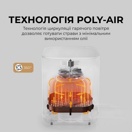 Мультипечь Mova AeroChef FD10 Pro White (VFF12A-WH-S)