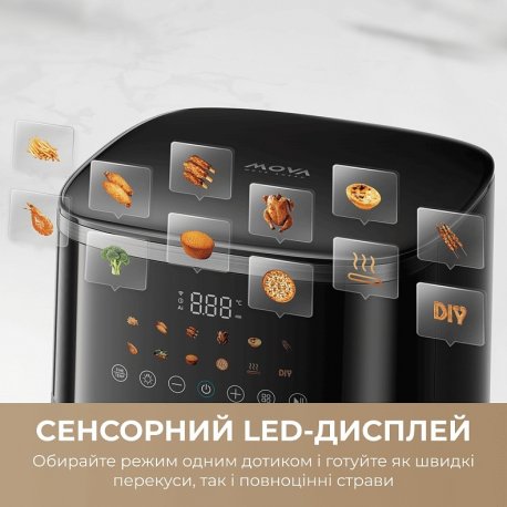 Мультипіч Mova AeroChef FD10 Pro Max Black (MOVA-FD10-PMAX-B)