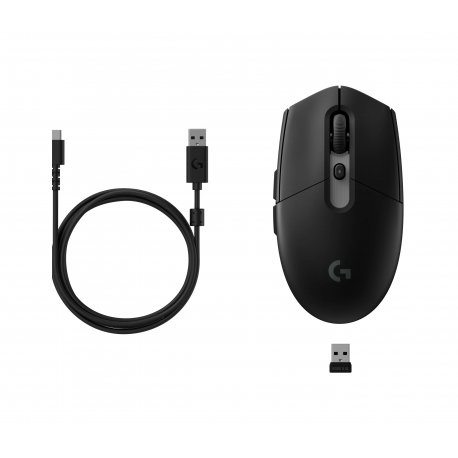 Беспроводная мышь игровая Logitech G305 X Superlight Black (L910-007739)