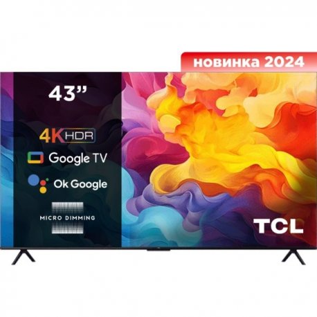 Телевизор TCL 43" UDH LED TV 4k FullHD (43P655)