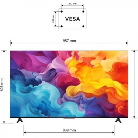 Телевизор TCL 43" UDH LED TV 4k FullHD (43P655)