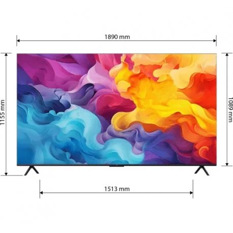 Телевизор TCL 85" UHD LED TV Google TV Dolby Audio (85P655)