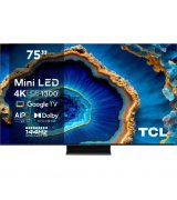 Телевізор TCL 75" 4K QLED - Mini LED Smart Google TV (75C805)