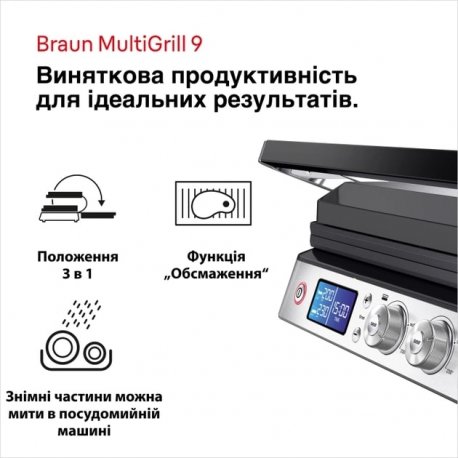 Гриль Braun MultiGrill 9 (CG 9040)