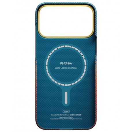 Чохол Pitaka Edge Ultra-Slim для iPhone 17 Pro Max California Dream-04 (SCD1704PM)