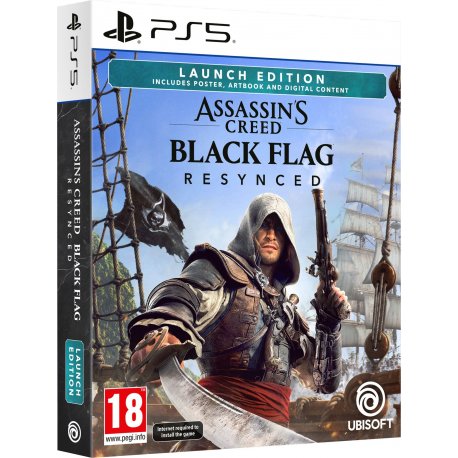 Гра Assassin's Creed Black Flag Resynced Launch edition (PS5)