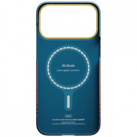 Чохол Pitaka Edge Ultra-Slim для iPhone 17 Pro California Dream-03 (SCD1703P)