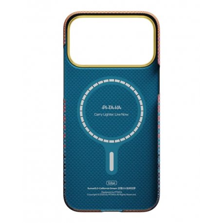 Чехол Pitaka Edge Ultra-Slim для iPhone 17 Pro California Dream-05 (SCD1705P)