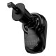 Автодержатель Hoco HW36 с беспроводной Qi-зарядкой 15W Black