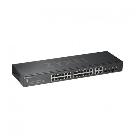 Коммутатор Zyxel GS1920-24V2 (GS1920-24V2-EU0101F) (24xGE, 4xGE/SFP, Smart,NebulaFlex)