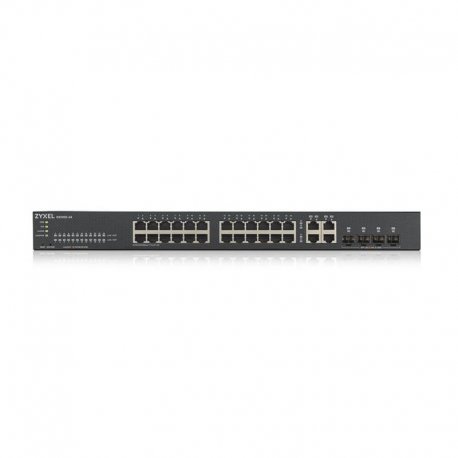 Коммутатор Zyxel GS1920-24V2 (GS1920-24V2-EU0101F) (24xGE, 4xGE/SFP, Smart,NebulaFlex)