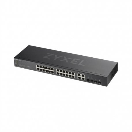 Коммутатор Zyxel GS1920-24V2 (GS1920-24V2-EU0101F) (24xGE, 4xGE/SFP, Smart,NebulaFlex)